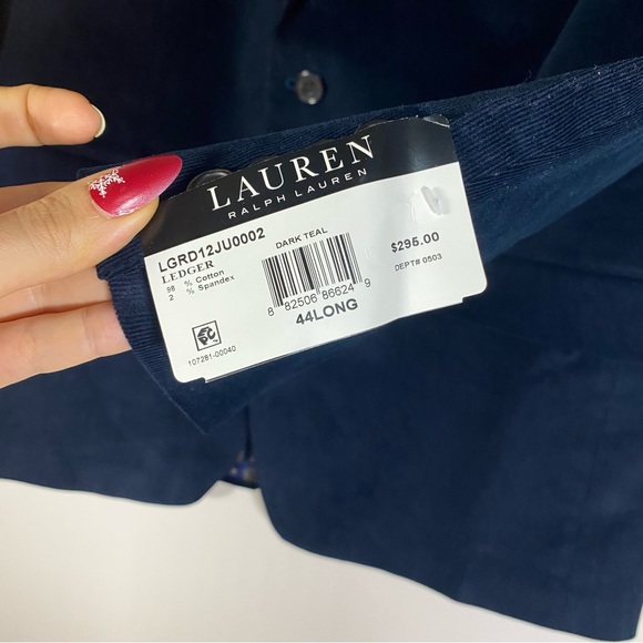 Lauren Ralph Lauren Classic Fit Ultraflex Corduroy Sport Coat - Picture 6 of 8